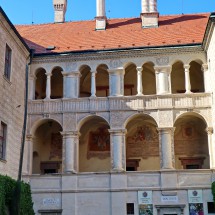 In the castle Zámek Melník